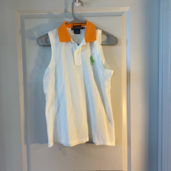 Ralph Lauren Golf Tailored Fit Big Logo Sleeveless Shirt, size Small - Picture 5 of 7